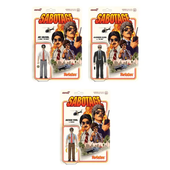 Beastie Boys Reaction Wave 1 - Sabotage (Set Of 3)