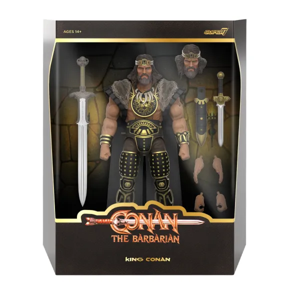 Conan The Barbarian Ultimates! Wave 4 - King Conan And Throne