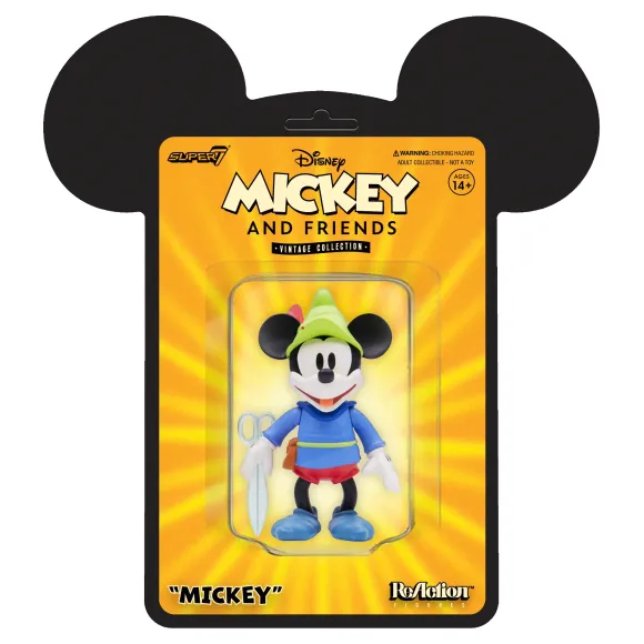 Disney Reaction Figures - Vintage Collection Wave 1 - Brave Little Tailor Mickey Mouse