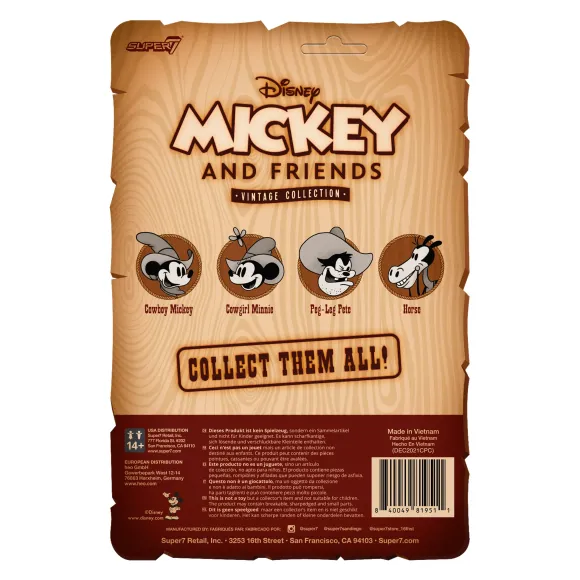Disney Reaction Figures Wave 3 - Vintage Collection - Cowgirl Minnie