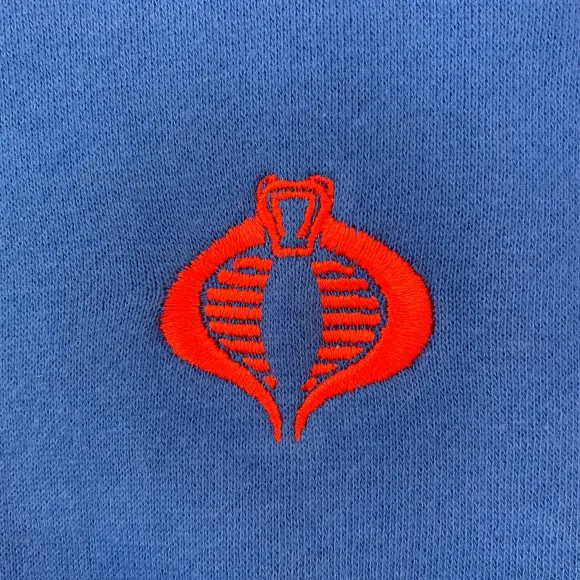 G.I. Joe - Cobra Logo Embroidered Crewneck Fleece