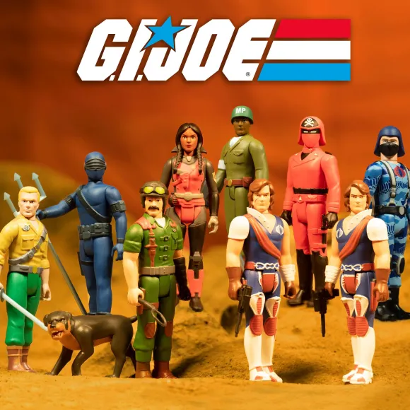G.I. Joe Reaction Figures Wave 5 Set Of 9