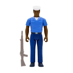G.I. Joe Reaction Figures Wave 2 - Blueshirt Clean-Shaven (Brown)