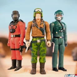 G.I. Joe Reaction Figures Wave 7 - Set Of 6