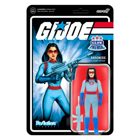 G.I. Joe Reaction Figures Wave 1B - Baroness (Glow Patrol)