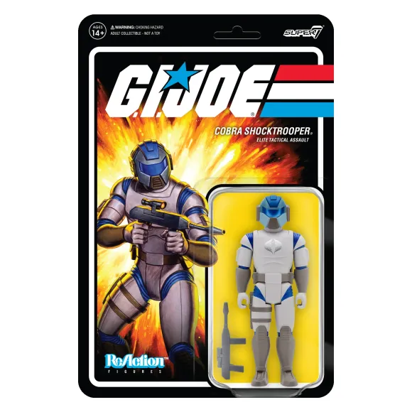 G.I. Joe Reaction Figures Wave 2 - Cobra Shocktrooper (Rifle C)