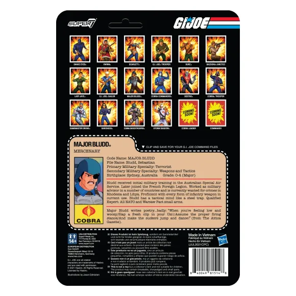G.I. Joe Reaction Figures Wave 2 - Major Bludd