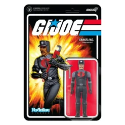 G.I. Joe Reaction Figures Wave 3 - Cobra Snakeling Factory Worker Mustache (Tan)