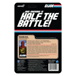 G.I. Joe Reaction Figures Wave 3 - Roadblock Psa