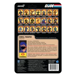 G.I. Joe Reaction Wave 4 - Cobra Female Trooper Long Blonde Hair (Pink)