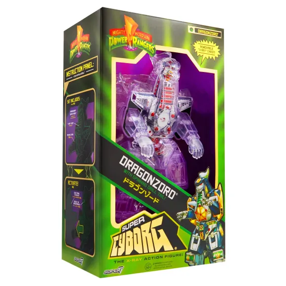 Mighty Morphin Power Rangers Super Cyborg - Dragonzord (Clear)