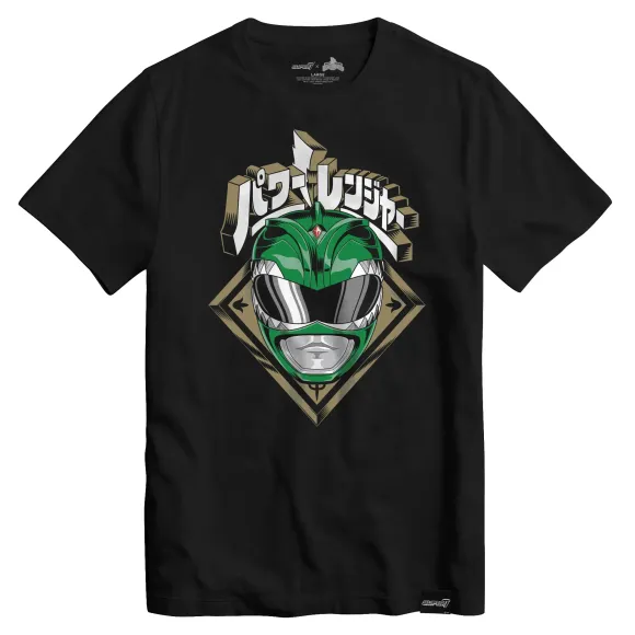 Mighty Morphin Power Rangers Green Ranger Helmet T-Shirt