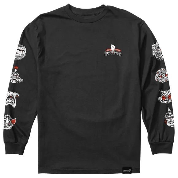 Mighty Morphin Power Rangers T-Shirt - Villains Long Sleeve