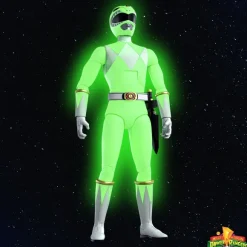 Mighty Morphin Power Rangers Ultimates! Wave 5 - Megazord (Black & Gold), Bulk, Skull & Green Ranger (Glow)