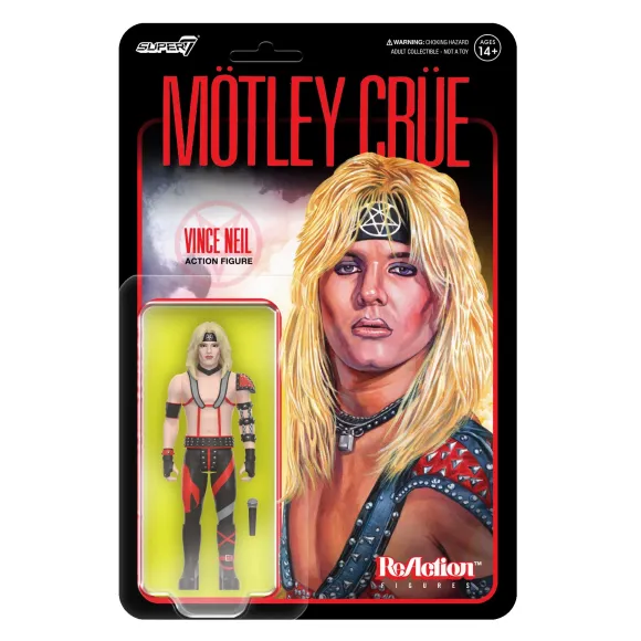 Motley Crue Reaction Figures Wave 01 - Vince Neil (Shout At The Devil)