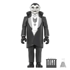 Munsters Reaction Figures Wave 2 Grayscale Set Of 3