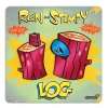 Ren & Stimpy Enamel Pin - Log! 2-Pin Set