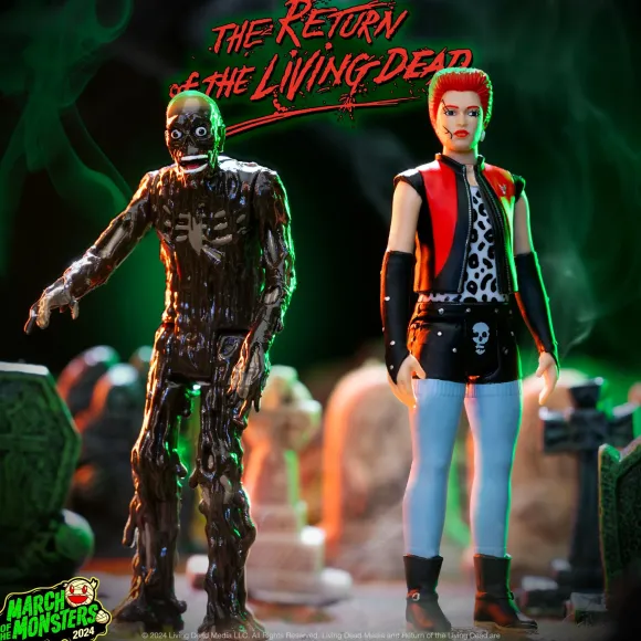 Return Of The Living Dead Reaction Figures Wave 2 - Tarman & Trash