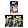 Rocky Reaction Figures Wave 03 (Rocky I) - Italian Stallion Rocky, Street Rocky, Mickey