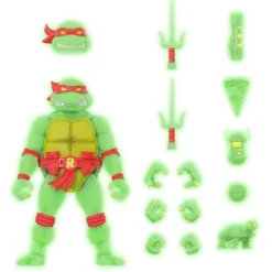 Teenage Mutant Ninja Turtles Ultimates! Mutagen Ooze Glow Figures (Super7 Exclusive)