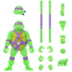 Teenage Mutant Ninja Turtles Ultimates! Mutagen Ooze Glow Figures (Super7 Exclusive)