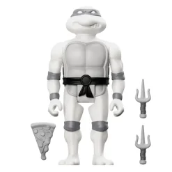 Teenage Mutant Ninja Turtles Reaction Figure Wave 9 - Donatello, Leonardo, Michelangelo & Raphael (Comic Greyscale)