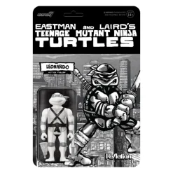 Teenage Mutant Ninja Turtles Reaction Figure Wave 9 - Leonardo (Comic Greyscale)