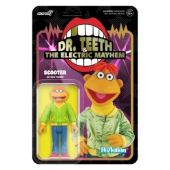 The Muppets Reaction Figures Wave 1- Electric Mayhem Band - Scooter