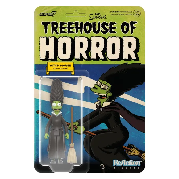 The Simpsons Reaction Figures Wave 04 (Tree House Of Horror V2) - Witch Marge