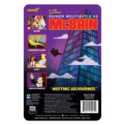 The Simpsons Reaction Wave 1 Mcbain - Mcbain (Commando)
