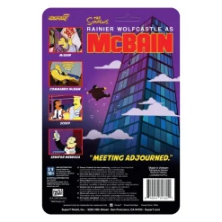 The Simpsons Reaction Wave 1 Mcbain - Mcbain