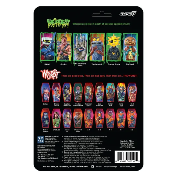 The Weirdest Reaction Figures Wave 05 - Blood (Rotten Rangers)