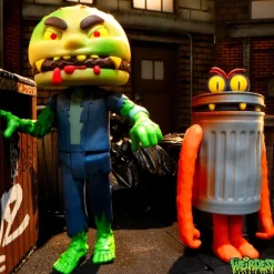 The Weirdest Reaction Figures Wave 05 - Blood, Trashquatch & Zombeef (Rotten Rangers)
