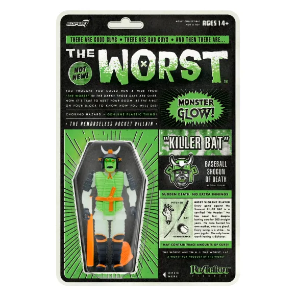 The Worst Reaction Figures Wave 3 - Killer Bat (Hell-Oween Glow)