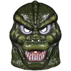 Toho Masks - Godzilla (Green), Mechagodzilla (Grey) & Hedorah (Orange)
