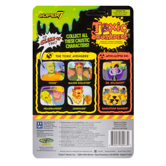 Toxic Crusaders Reaction Figure - Radiation Ranger