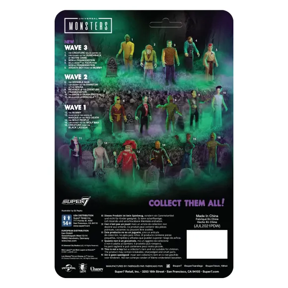 Universal Monsters Reaction Figure - The Monster From Son Of Frankenstein