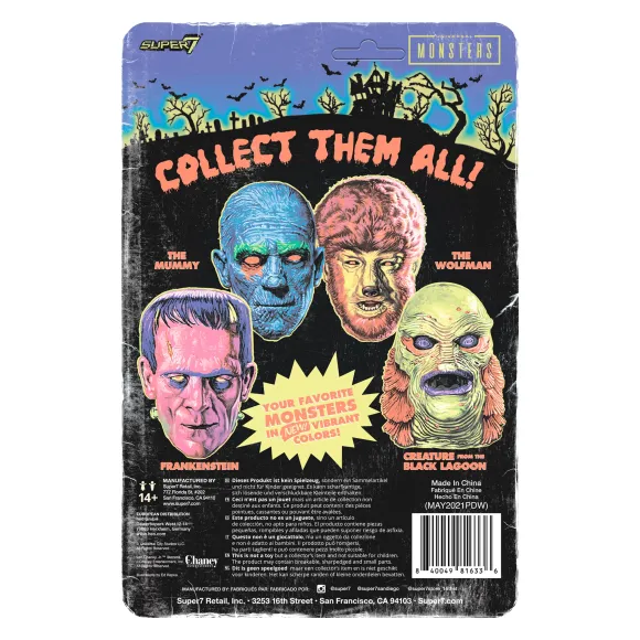 Universal Monsters Reaction Figure - The Wolf Man (Costume Colors)