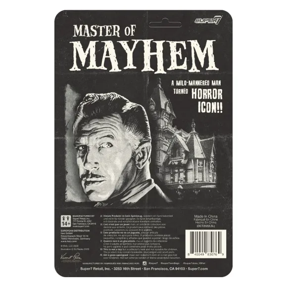 Vincent Price Reaction - Vincent Price (Grayscale)