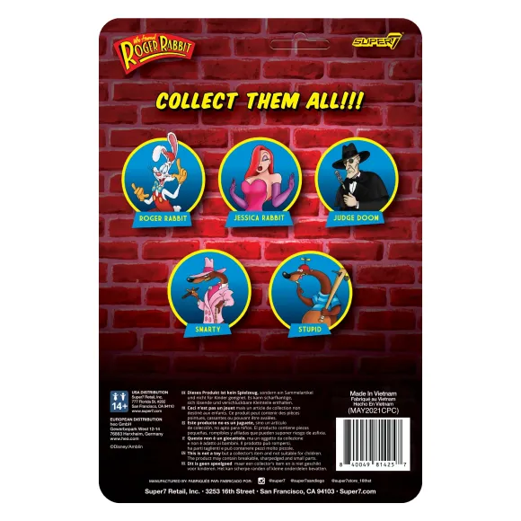 Who Framed Roger Rabbit Reaction Figure Wave 1 - Roger Rabbit