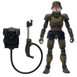 Acid Rain Reaction Figures W1 - Cortex Commander Flame Trooper Marine